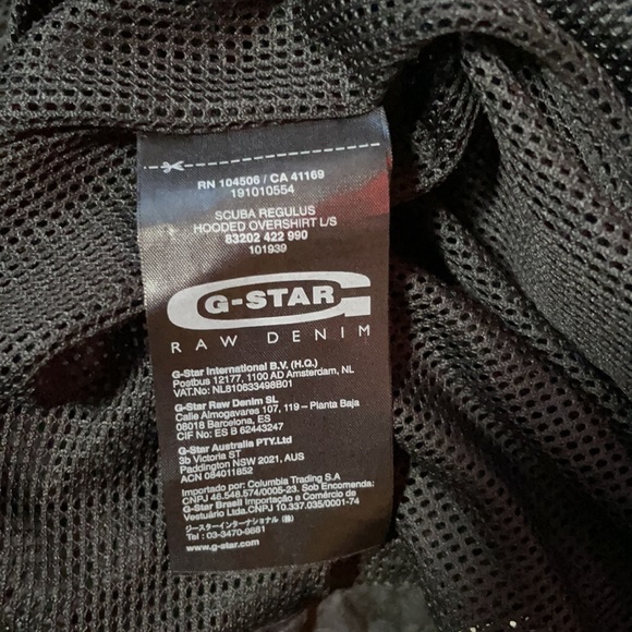 G-Star raw scuba hood wind breaker - Picture 4 of 6